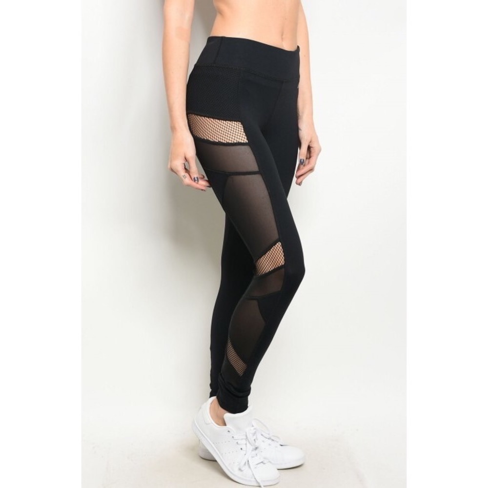 🆕Black mesh leggings